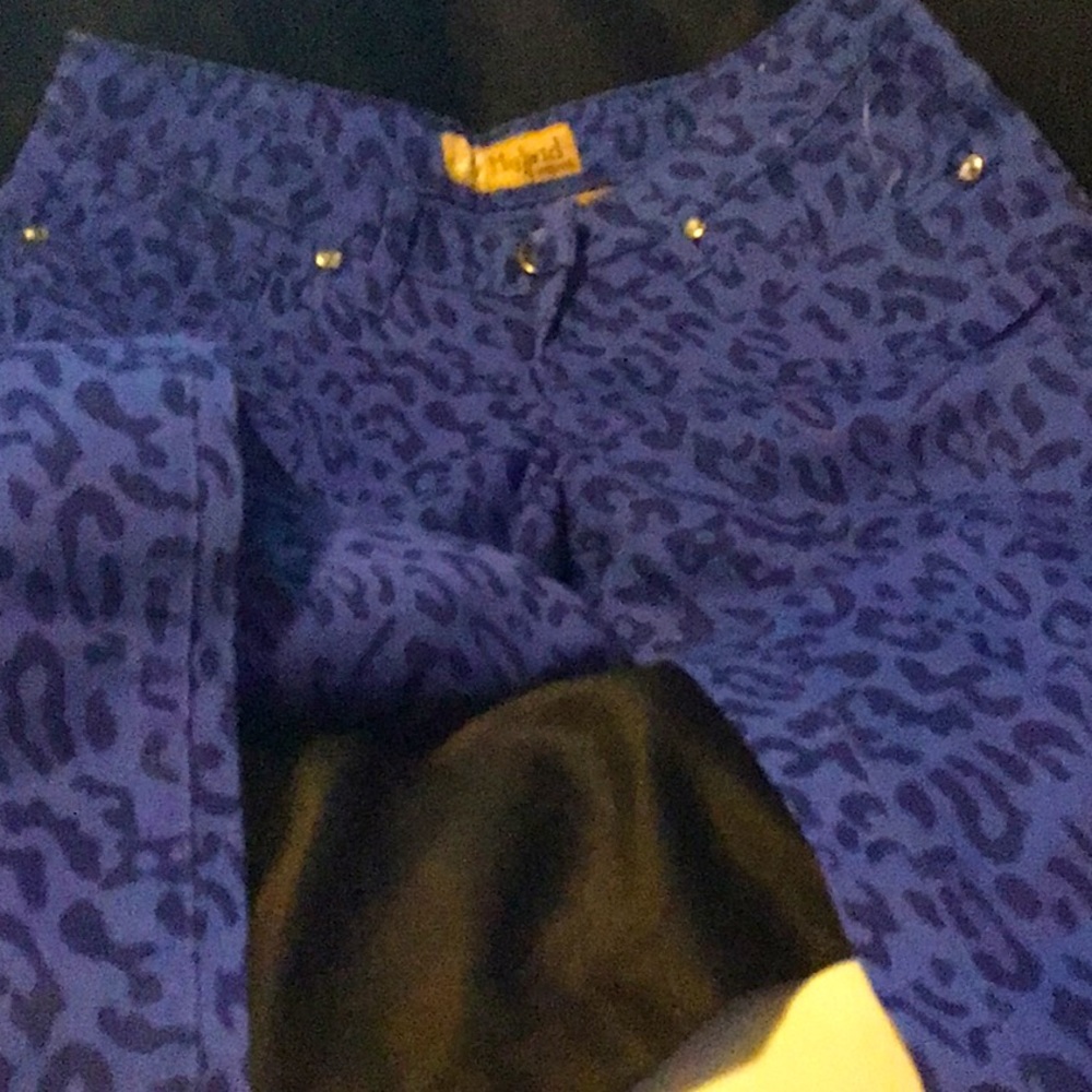 Hybrid Jeans Bright Blue Animal